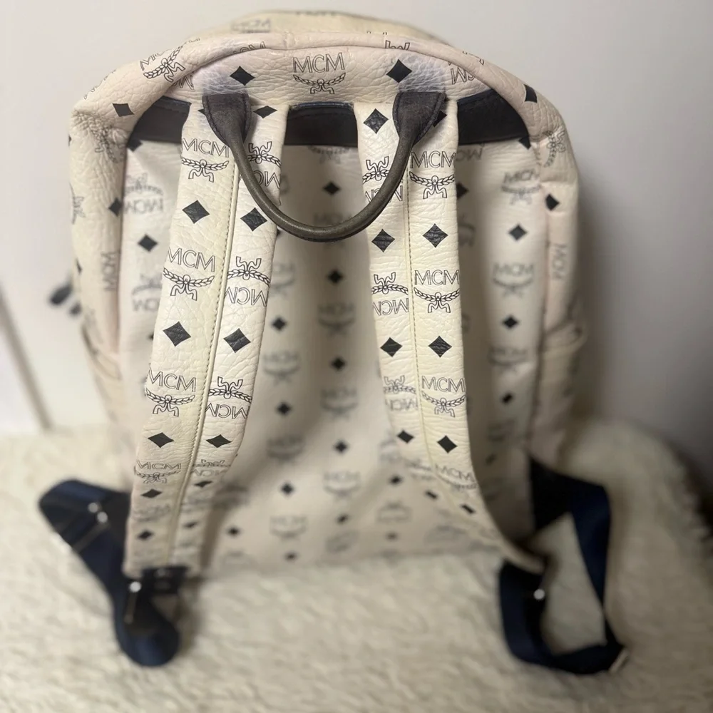 Authentic MCM Studded Backpack - Picture 2 of 14